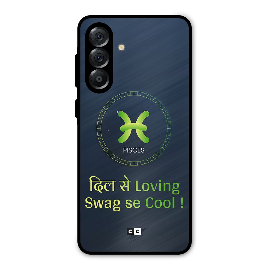 Pisces Swag Metal Back Case for Galaxy A56