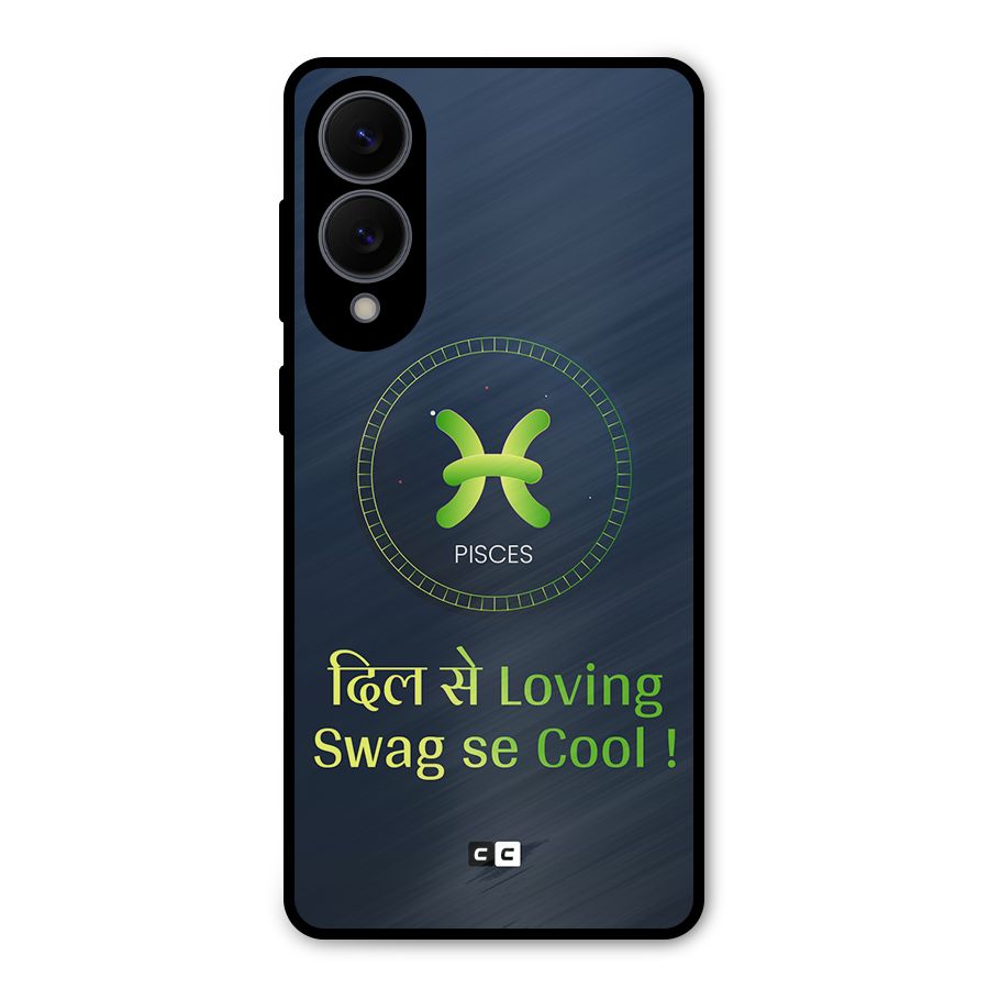 Pisces Swag Metal Back Case for Galaxy S25 Edge