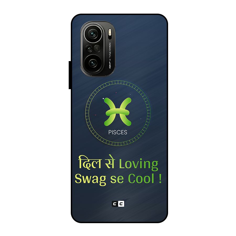 Pisces Swag Metal Back Case for Mi 11x