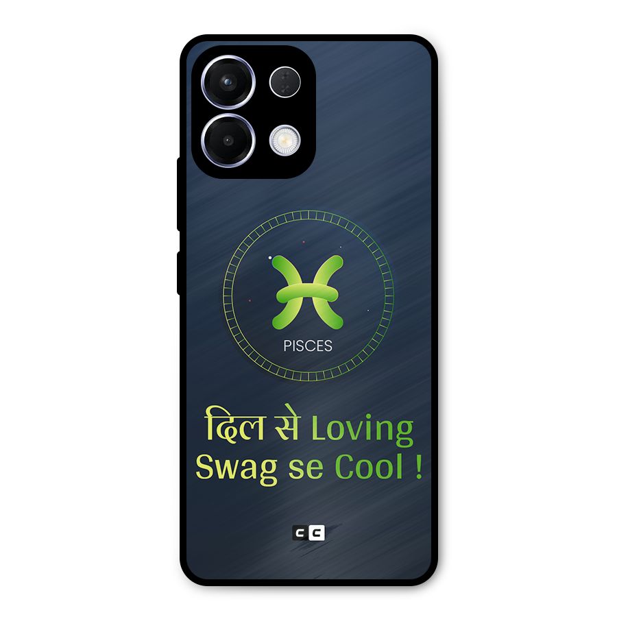 Pisces Swag Metal Back Case for Oppo K13
