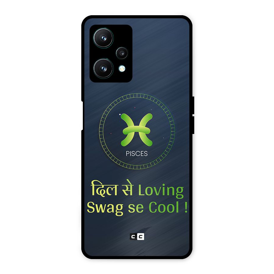 Pisces Swag Metal Back Case for Realme 9 Pro 5G
