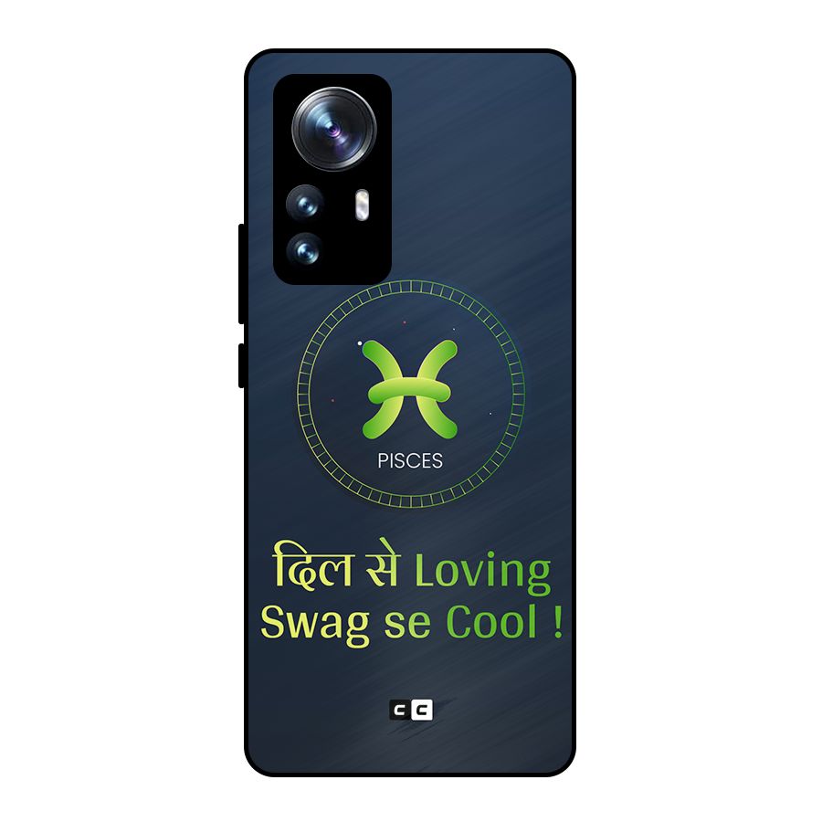 Pisces Swag Metal Back Case for Xiaomi 12 Pro