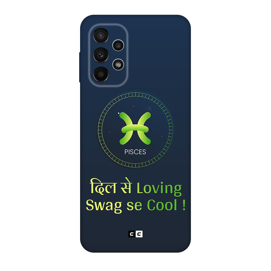 Pisces Swag Original Polycarbonate Back Case for Galaxy A23