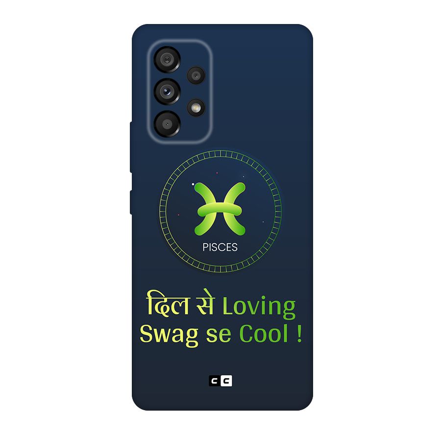 Pisces Swag Original Polycarbonate Back Case for Galaxy A53 5G