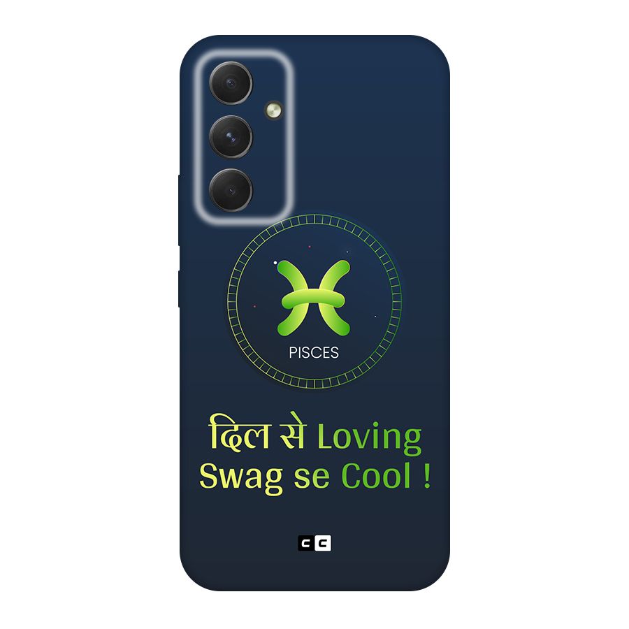 Pisces Swag Original Polycarbonate Back Case for Galaxy A54