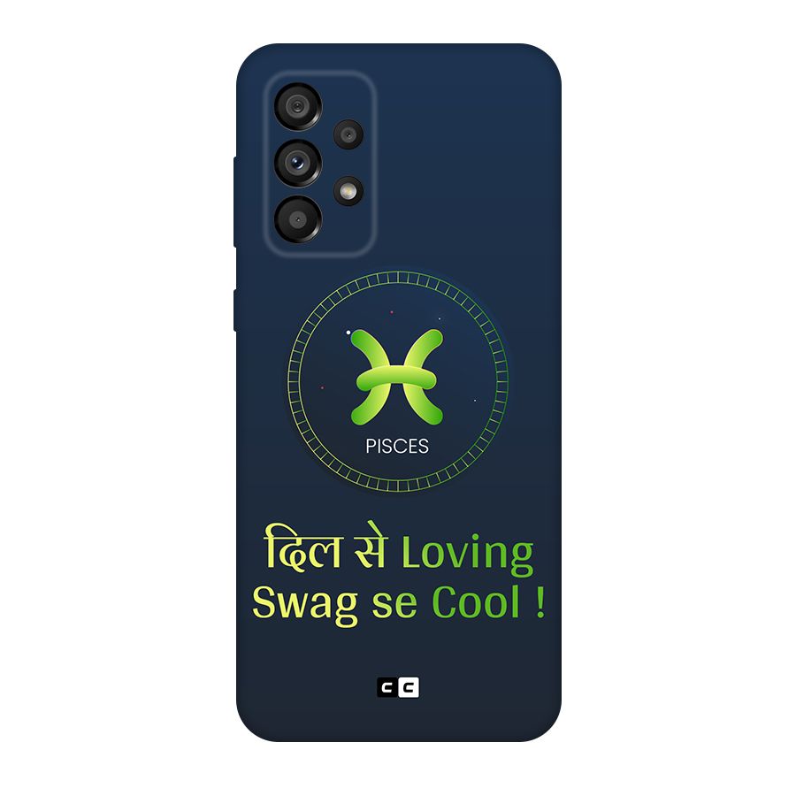 Pisces Swag Original Polycarbonate Back Case for Galaxy A73 5G