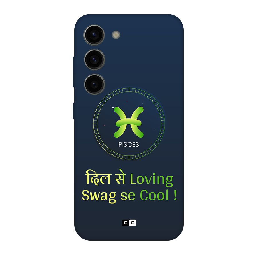 Pisces Swag Original Polycarbonate Back Case for Galaxy S23