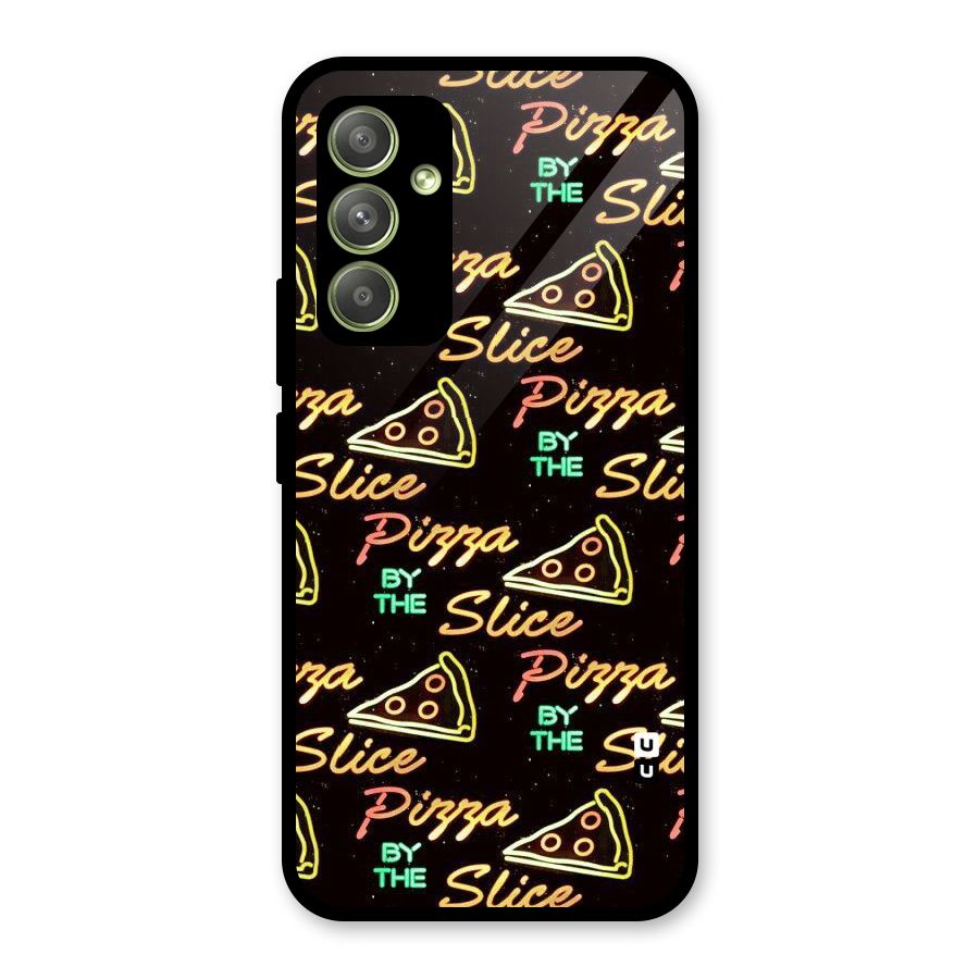 Pizza By Slice Glass Back Case for Galaxy A54