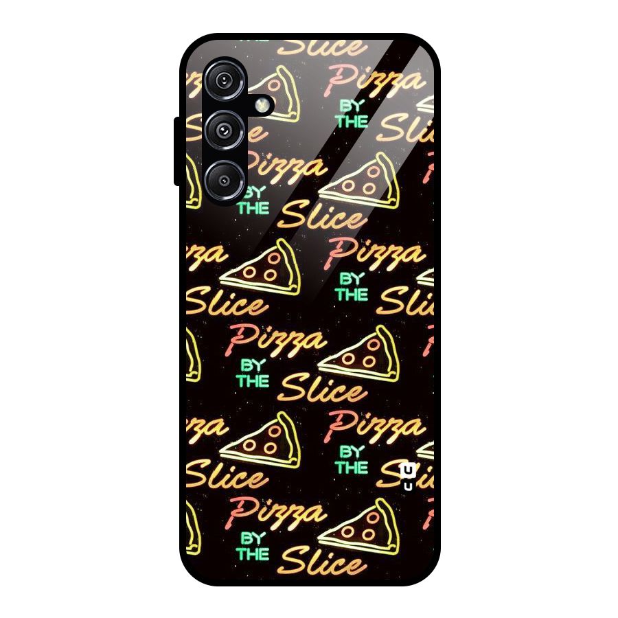 Pizza By Slice Glass Back Case for Galaxy M34 5G