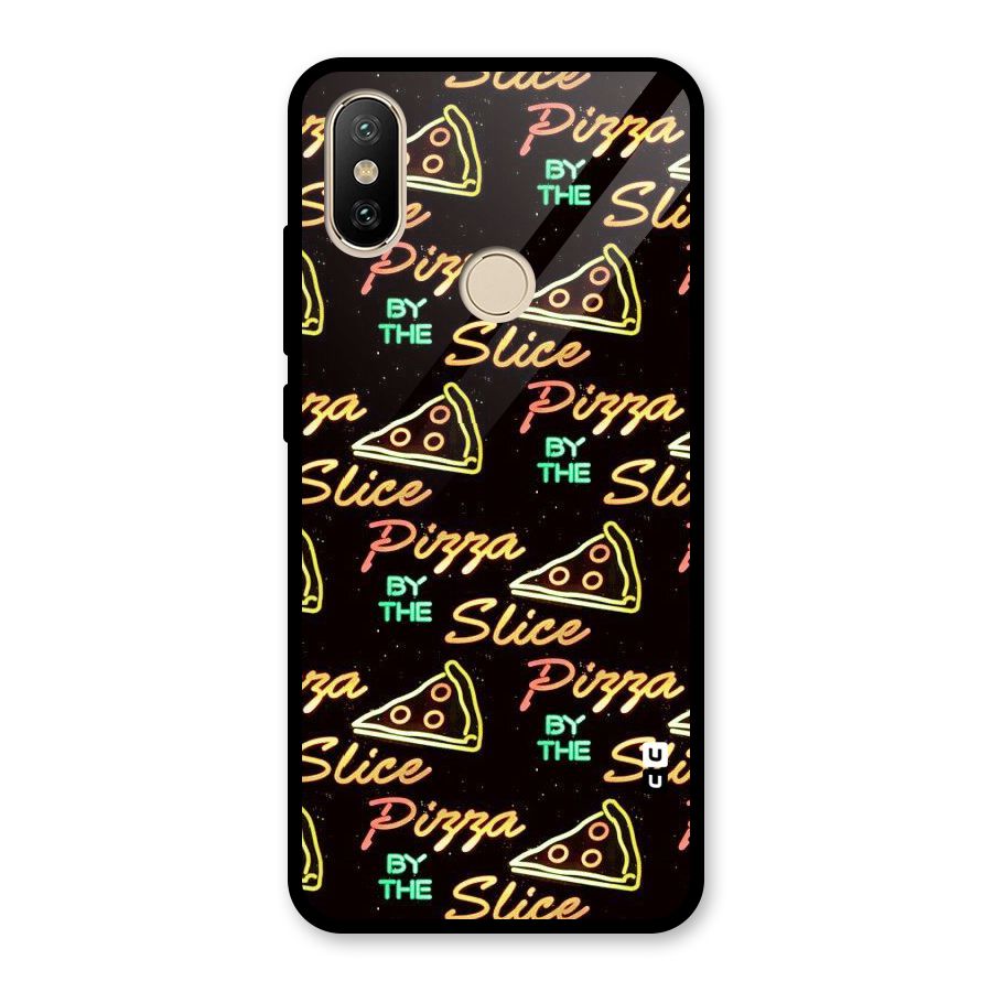 Pizza By Slice Glass Back Case for Redmi A2