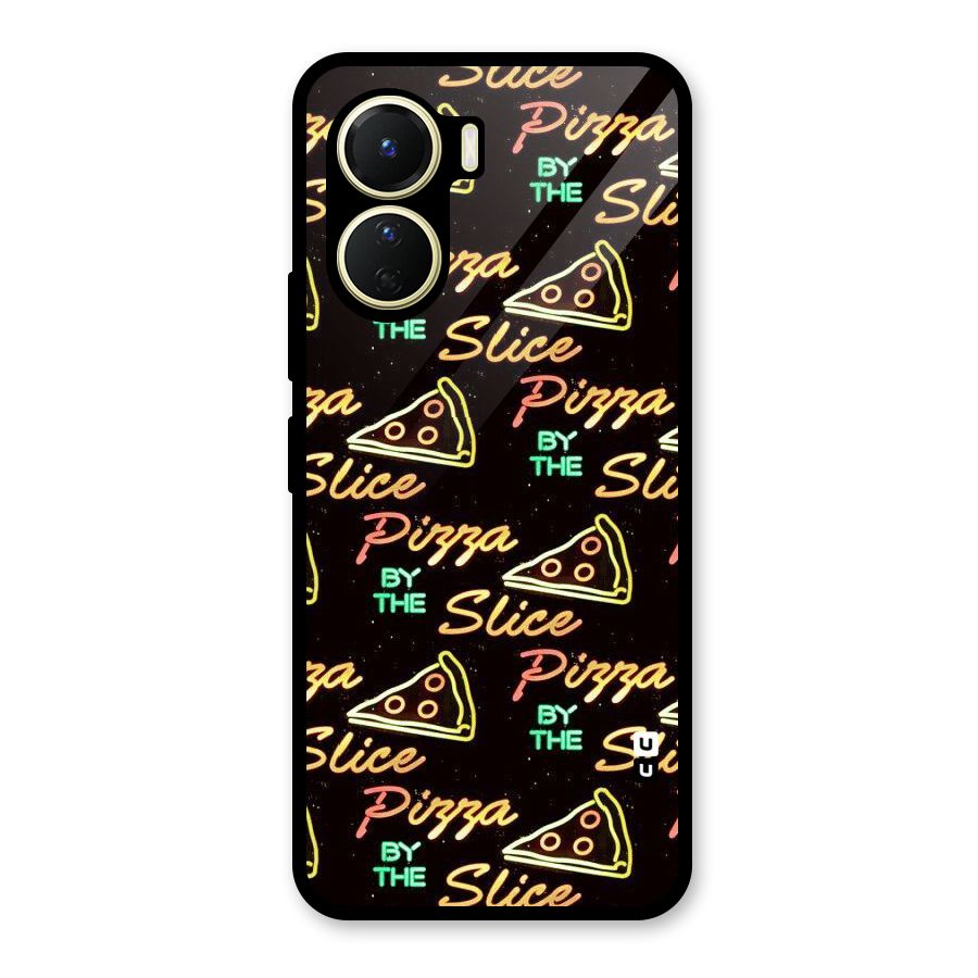 Pizza By Slice Glass Back Case for Vivo Y16