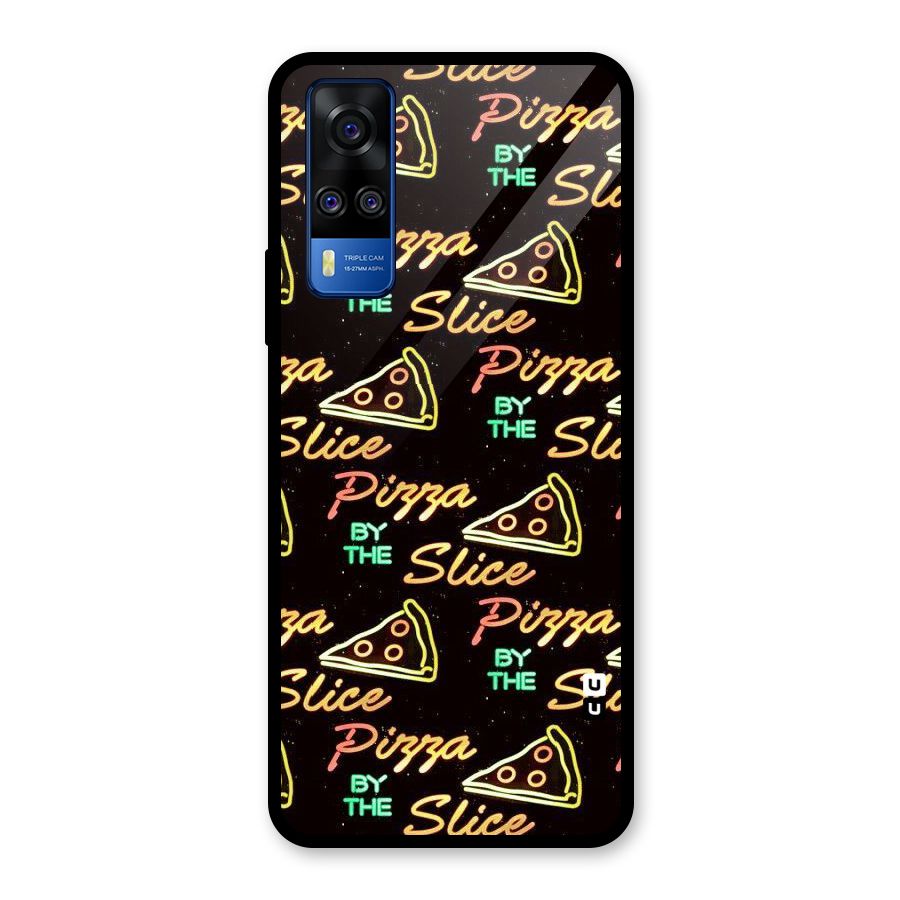 Pizza By Slice Glass Back Case for Vivo Y31