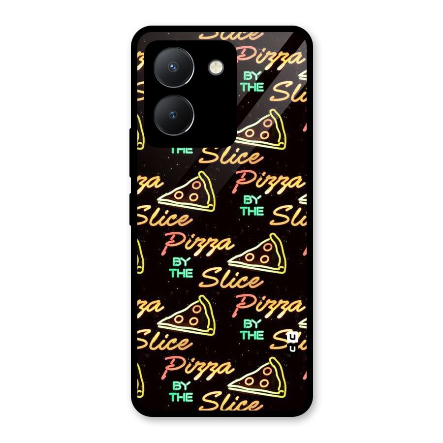 Pizza By Slice Glass Back Case for Vivo Y36