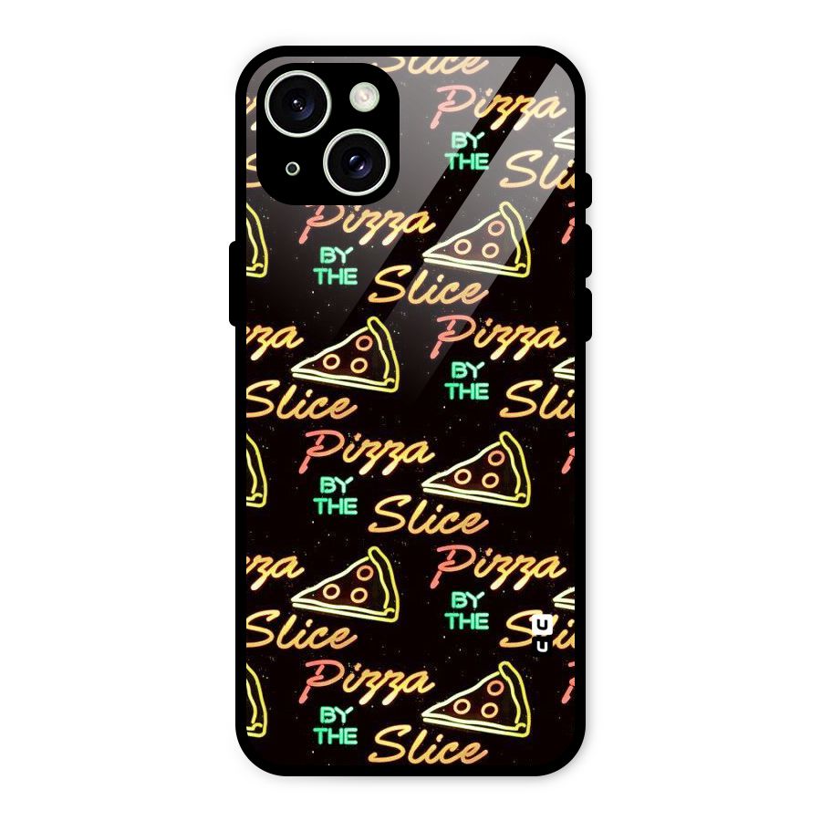 Pizza By Slice Glass Back Case for iPhone 15 Plus