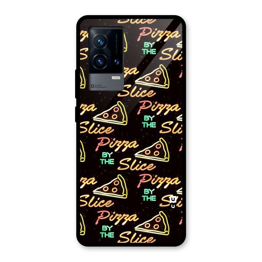 Pizza By Slice Glass Back Case for iQOO 9 5G