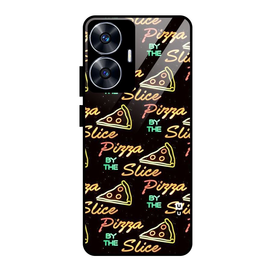 Pizza By Slice Glass Back Case for realme C55