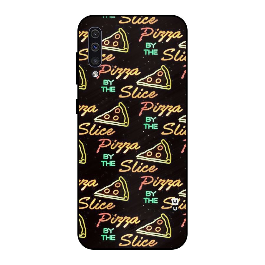 Pizza By Slice Metal Back Case for Galaxy A30s