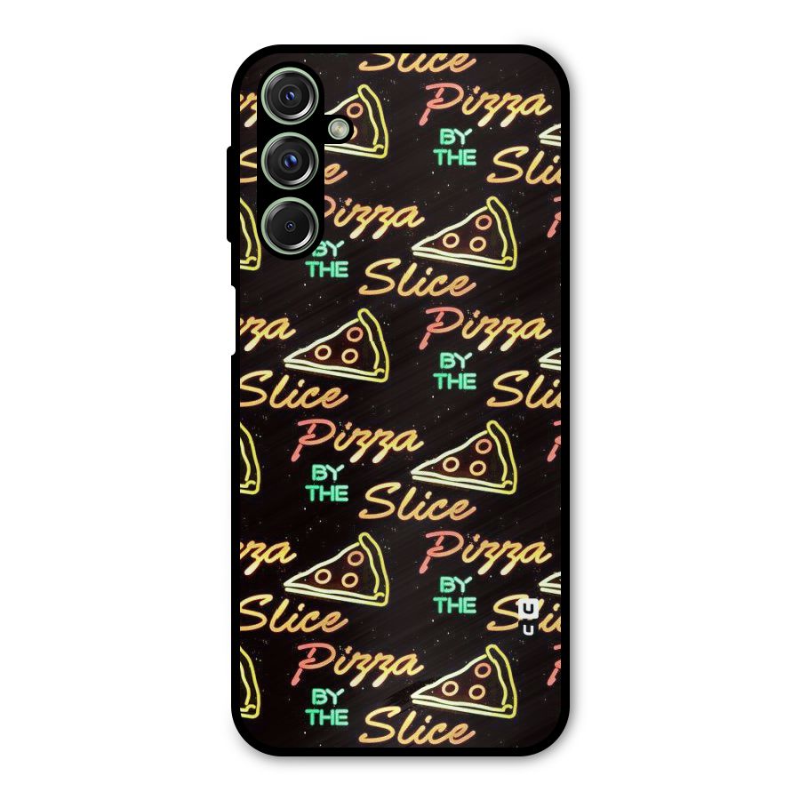 Pizza By Slice Metal Back Case for Galaxy F34