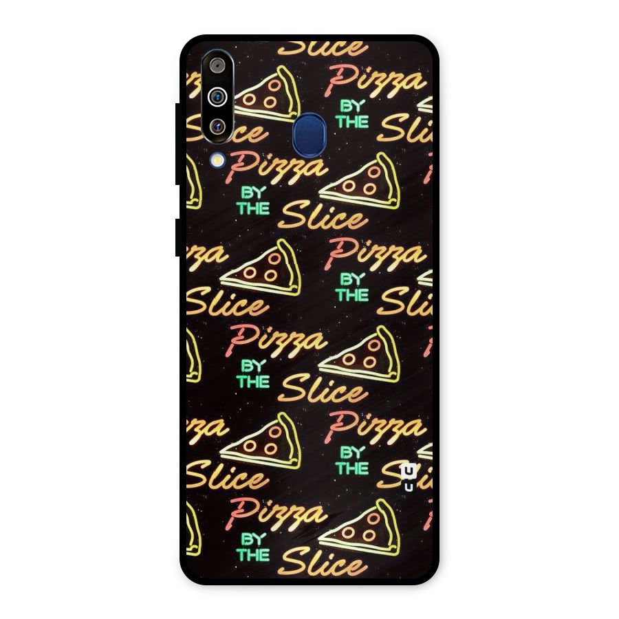 Pizza By Slice Metal Back Case for Galaxy M30