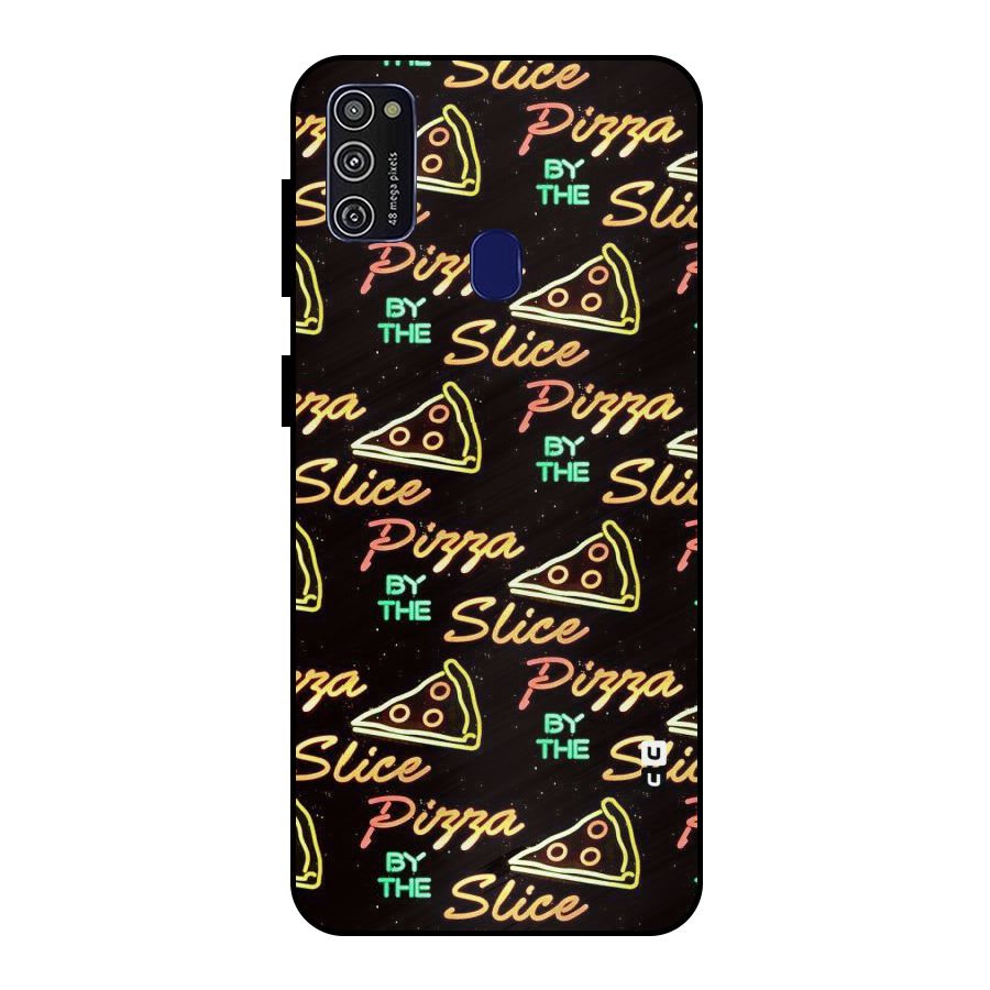 Pizza By Slice Metal Back Case for Galaxy M30s