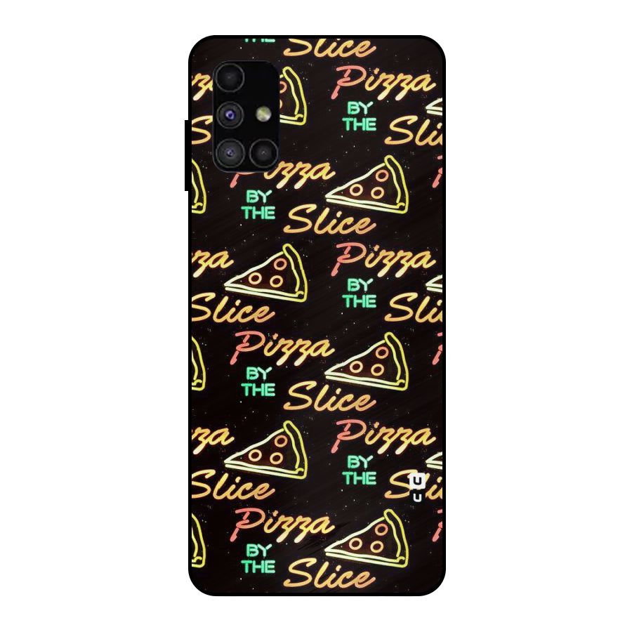 Pizza By Slice Metal Back Case for Galaxy M51