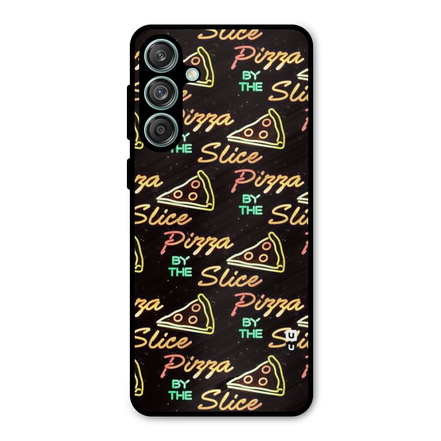 Pizza By Slice Metal Back Case for Galaxy M55 5G