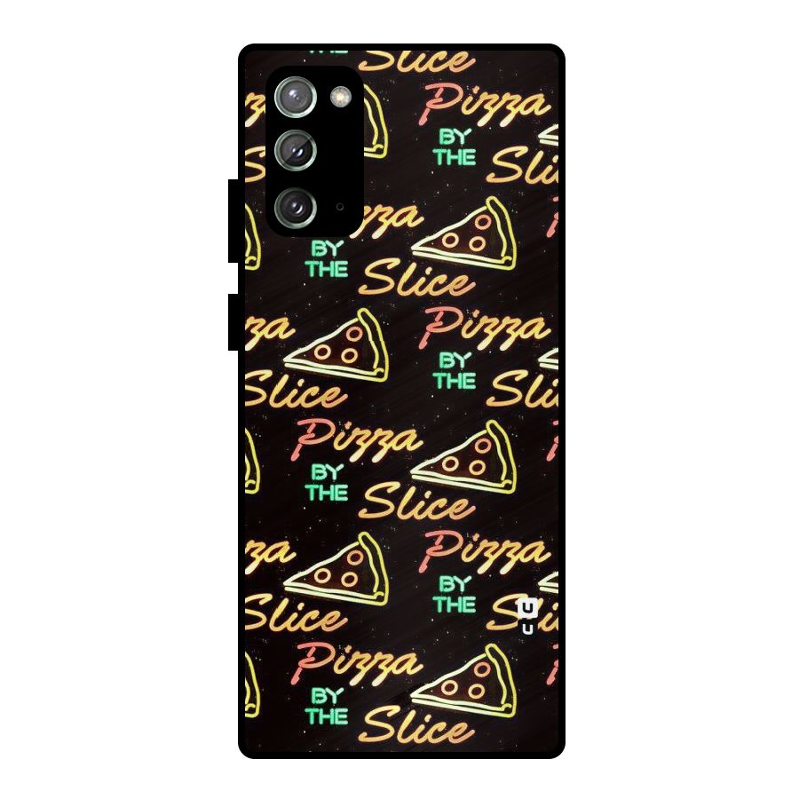 Pizza By Slice Metal Back Case for Galaxy Note 20