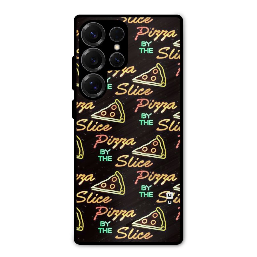 Pizza By Slice Metal Back Case for Galaxy S25 Ultra
