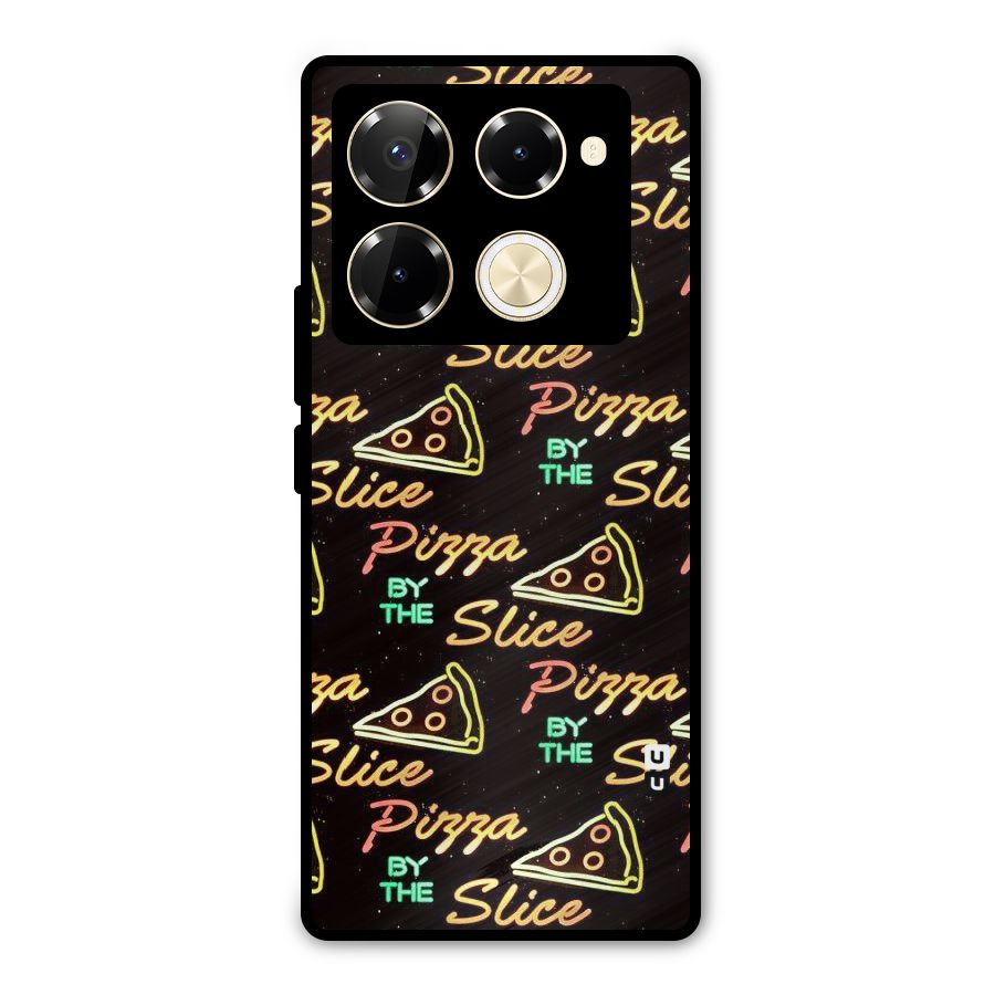 Pizza By Slice Metal Back Case for Infinix Note 40 Pro Plus