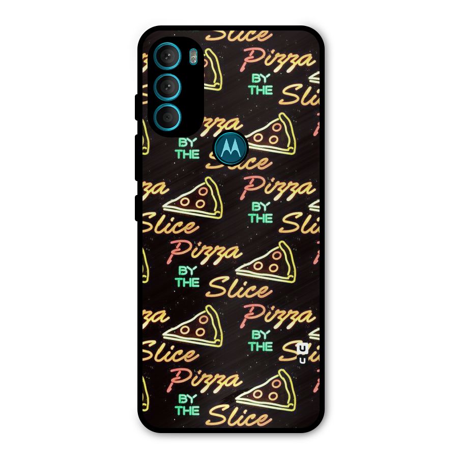 Pizza By Slice Metal Back Case for Moto G71 5G