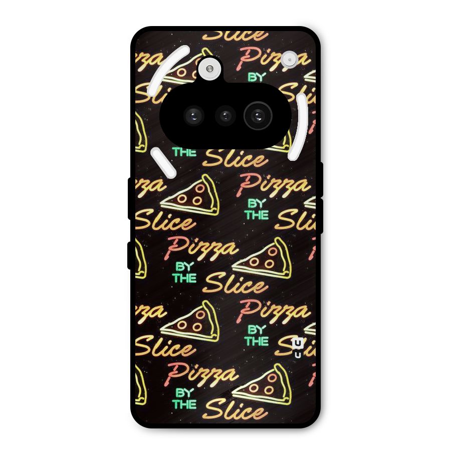 Pizza By Slice Metal Back Case for Nothing Phone 3a