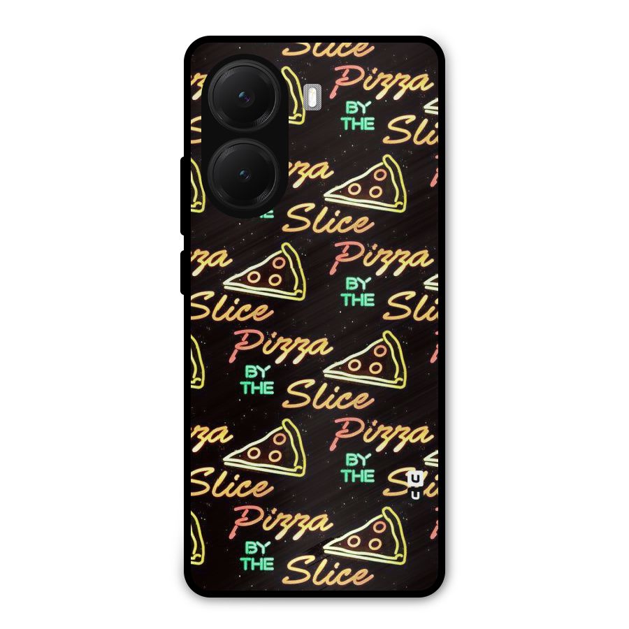Pizza By Slice Metal Back Case for Poco X7 Pro