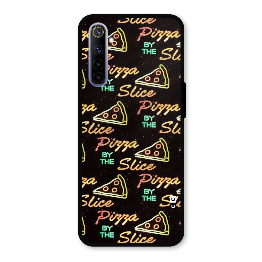 Pizza By Slice Metal Back Case for Realme 6