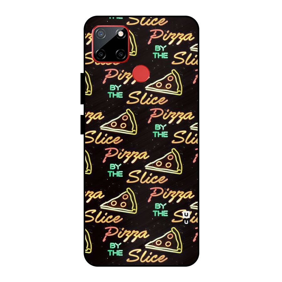 Pizza By Slice Metal Back Case for Realme C12