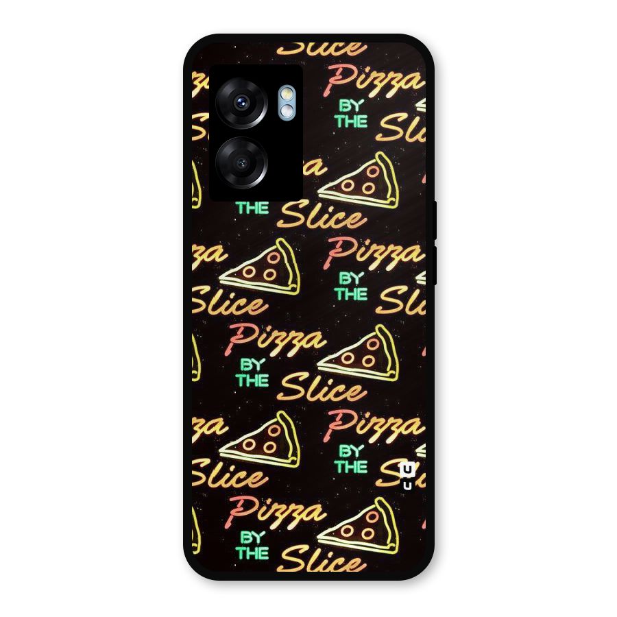 Pizza By Slice Metal Back Case for Realme Narzo 50 5G