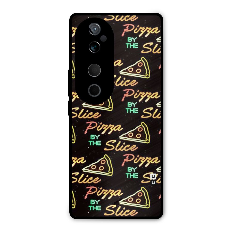 Pizza By Slice Metal Back Case for Vivo T3 Ultra
