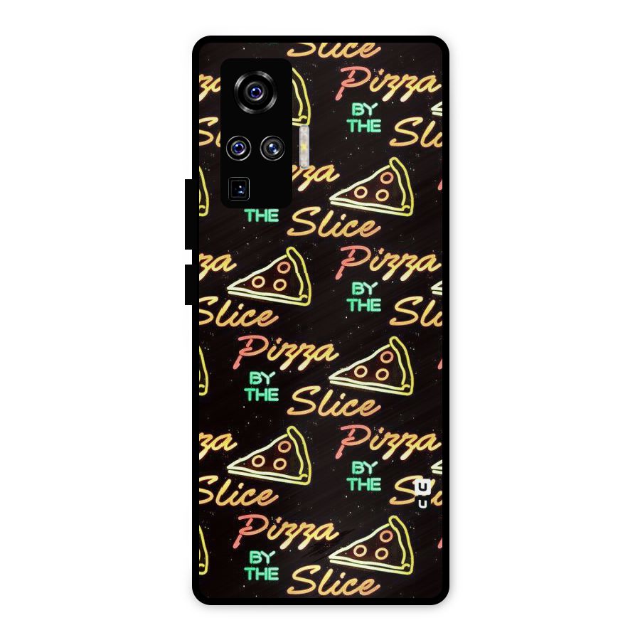 Pizza By Slice Metal Back Case for Vivo X50 Pro