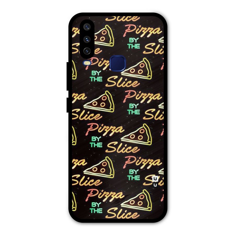 Pizza By Slice Metal Back Case for Vivo Y15