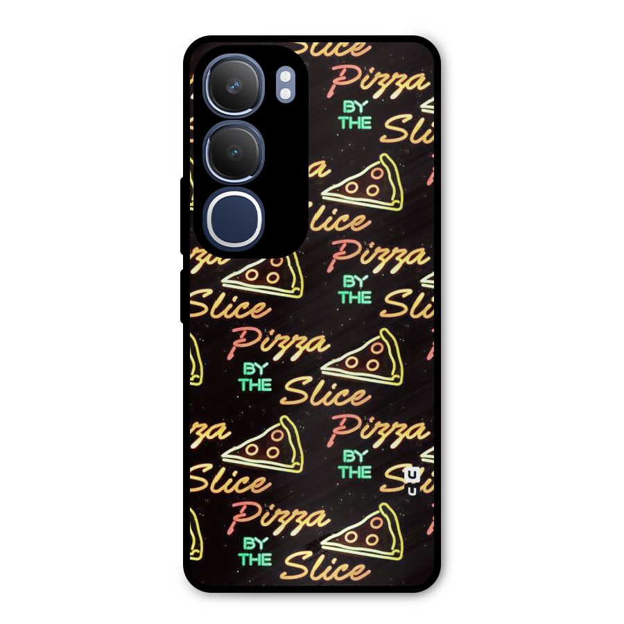 Pizza By Slice Metal Back Case for Vivo Y29