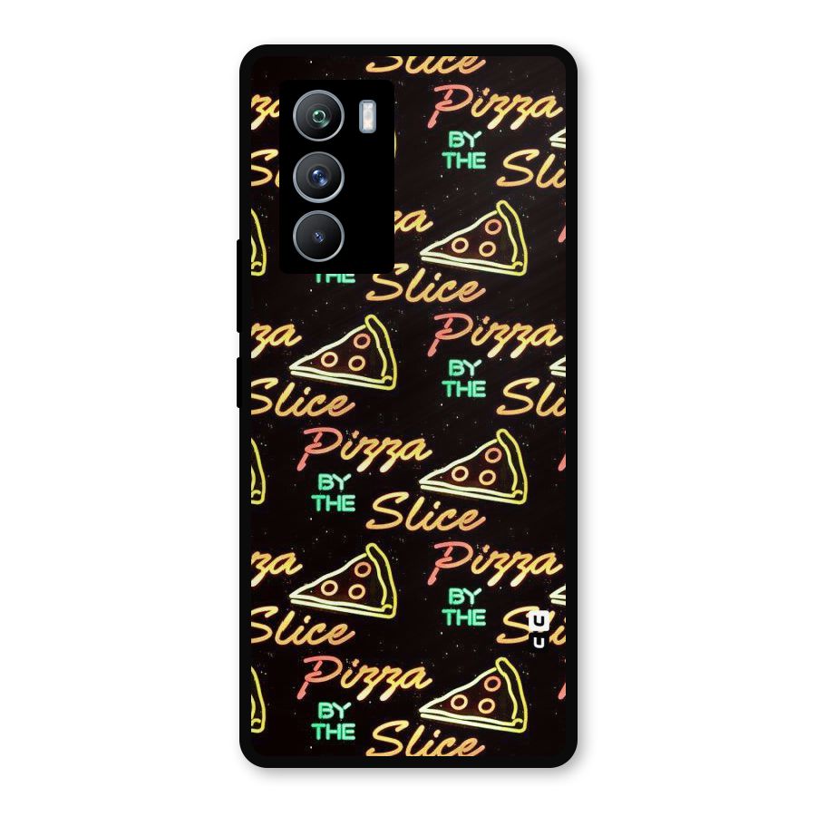 Pizza By Slice Metal Back Case for iQOO 9 SE