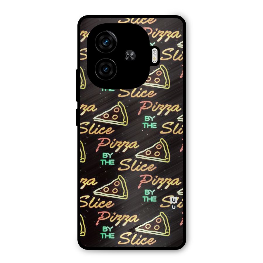 Pizza By Slice Metal Back Case for iQOO Z9 Turbo