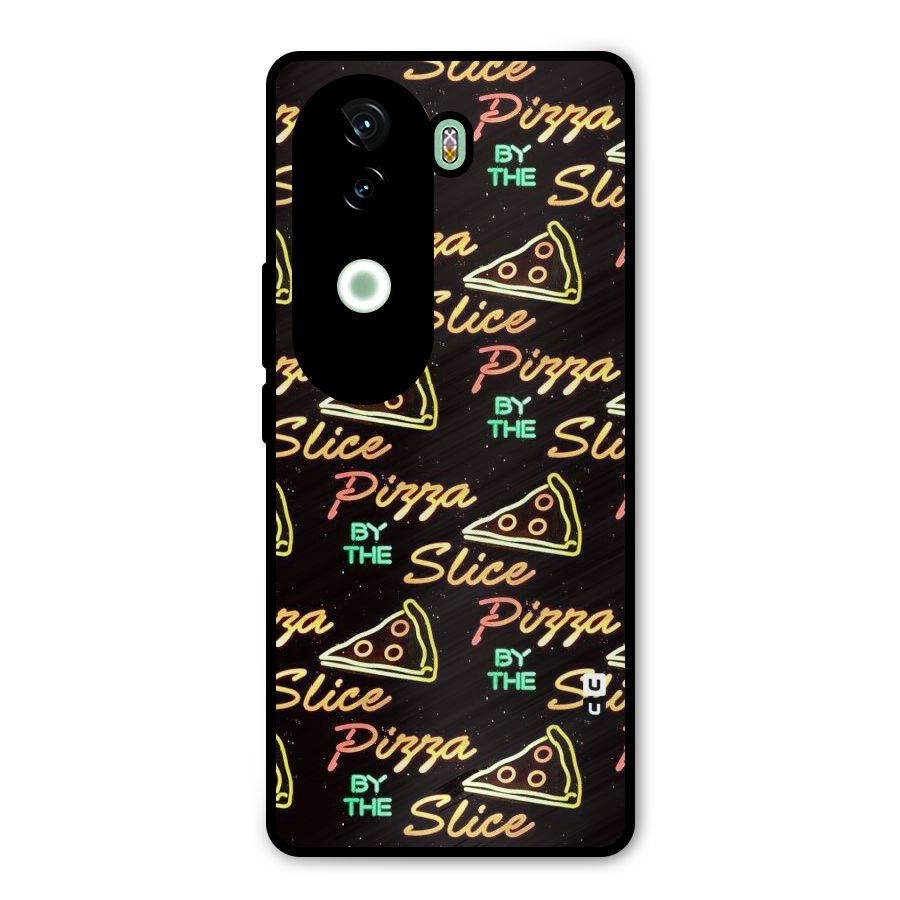 Pizza By Slice Metal Back Case for iQOO Z9s