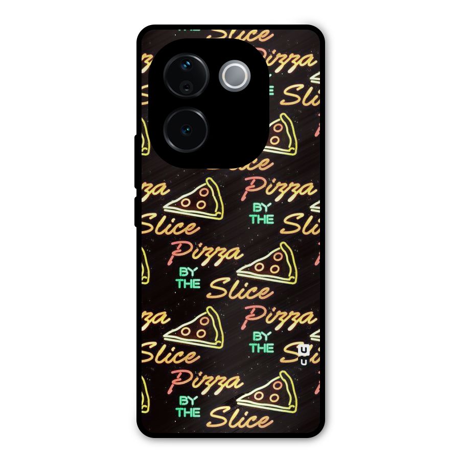 Pizza By Slice Metal Back Case for iQOO Z9s Pro