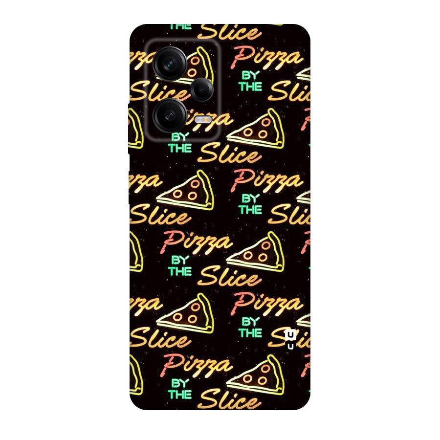 Pizza By Slice Original Polycarbonate Back Case for Redmi Note 12 Pro