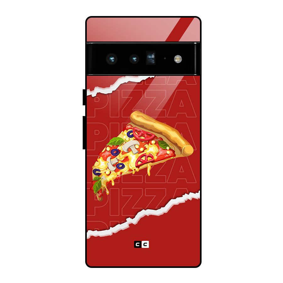 Pizza Lover Glass Back Case for Google Pixel 6 Pro