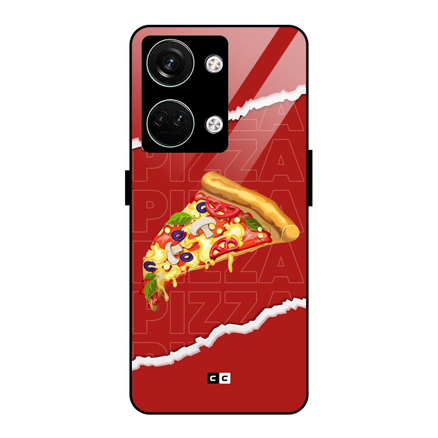 Pizza Lover Glass Back Case for Oneplus Nord 3
