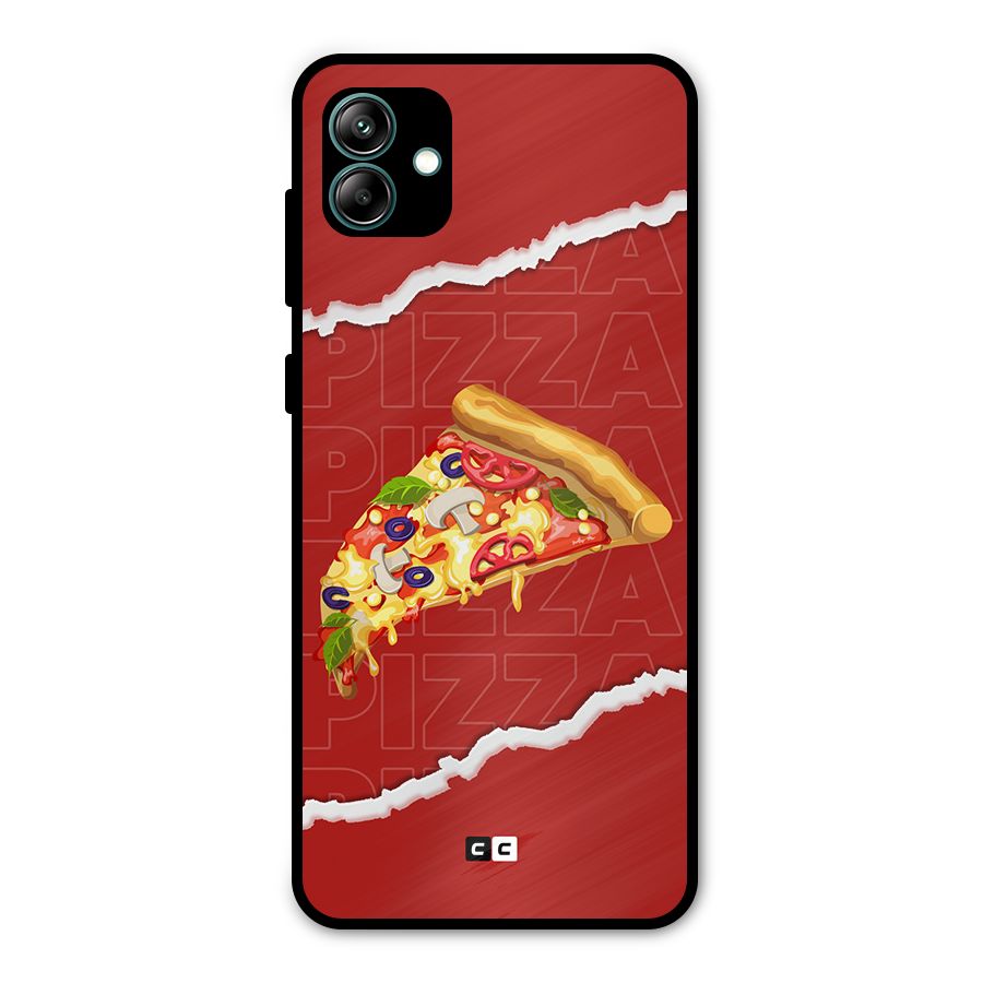 Pizza Lover Metal Back Case for Galaxy A04
