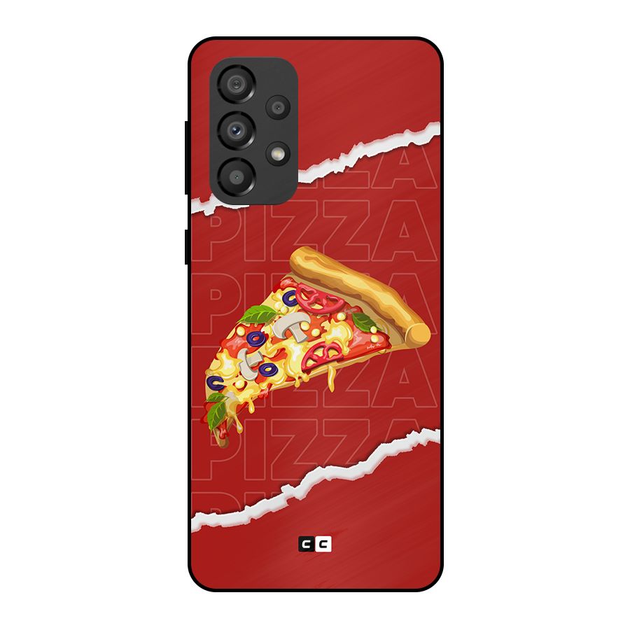 Pizza Lover Metal Back Case for Galaxy A33 5G