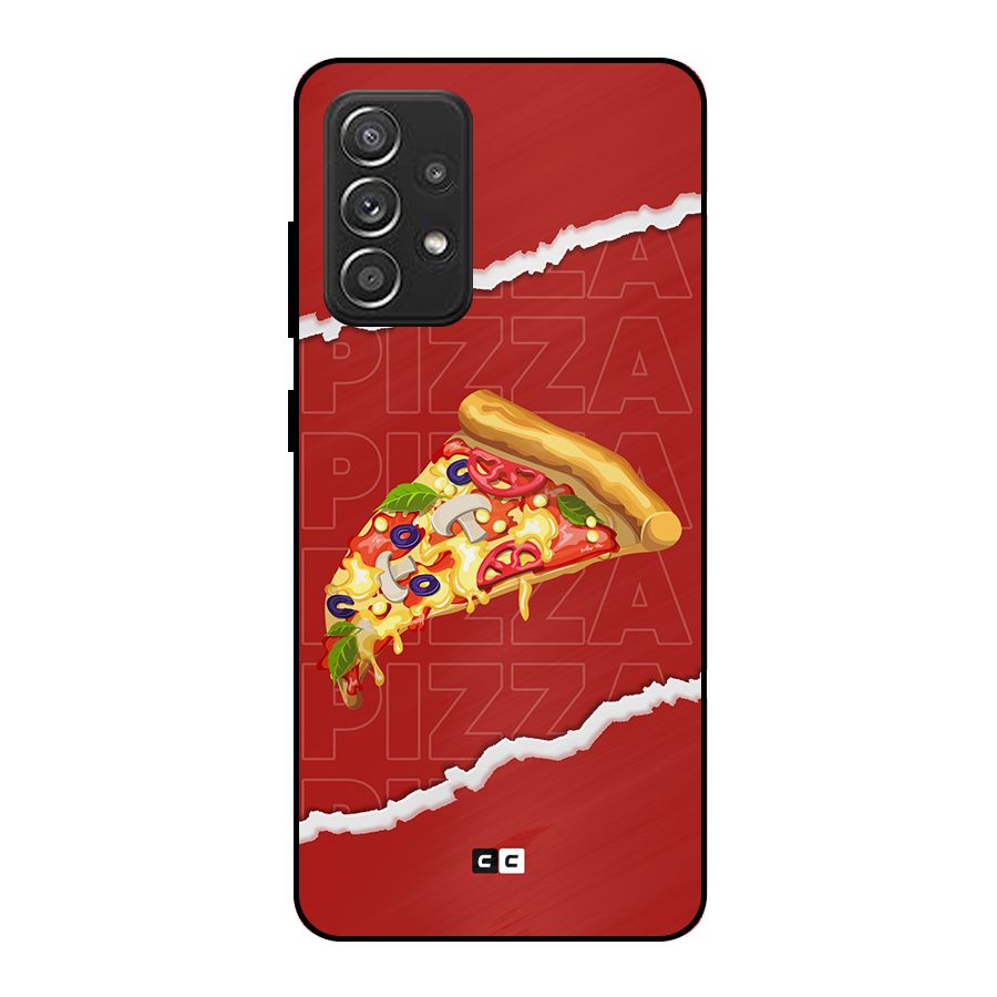 Pizza Lover Metal Back Case for Galaxy A52s 5G