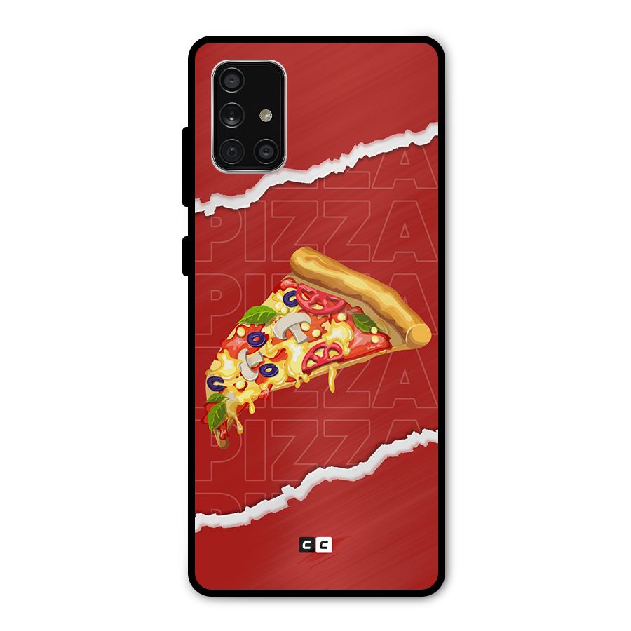 Pizza Lover Metal Back Case for Galaxy A71